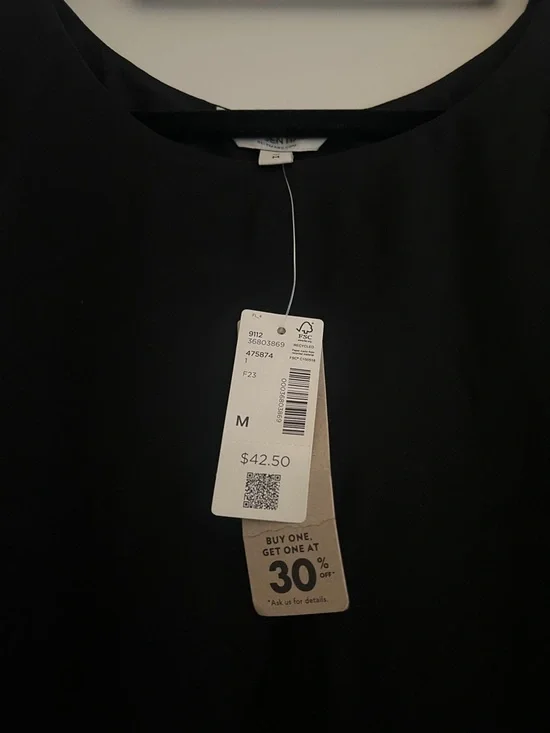 Reitmans R Essentials Black Sleeveless Tank - Picture 5 of 11